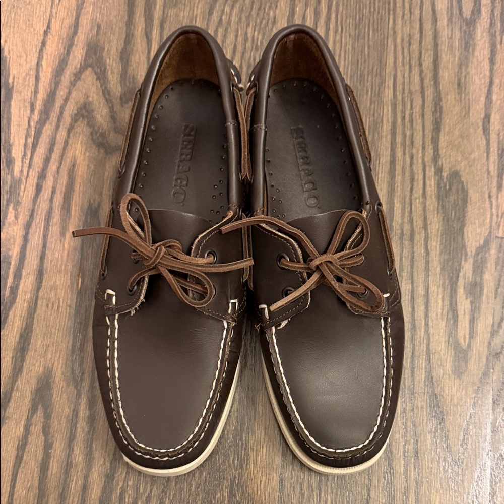 Sebago speedy Brown Boat Shoes 9.5